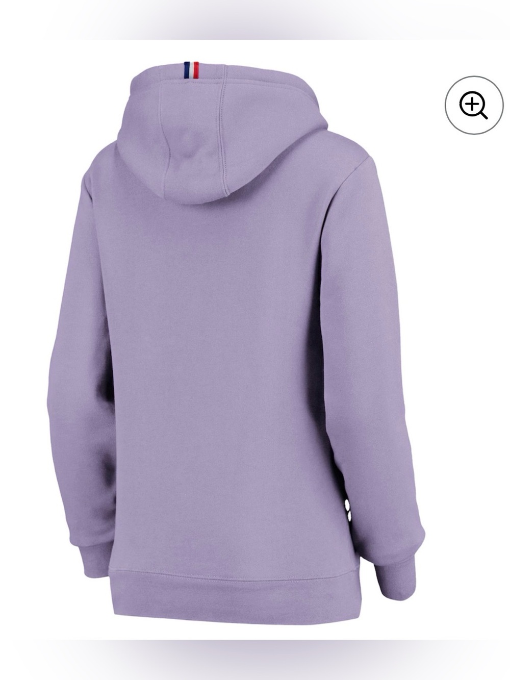 Paris Saint-Germain Essential Crest Hoodie - Violet - Womens 0949 - Picture 3 of 6